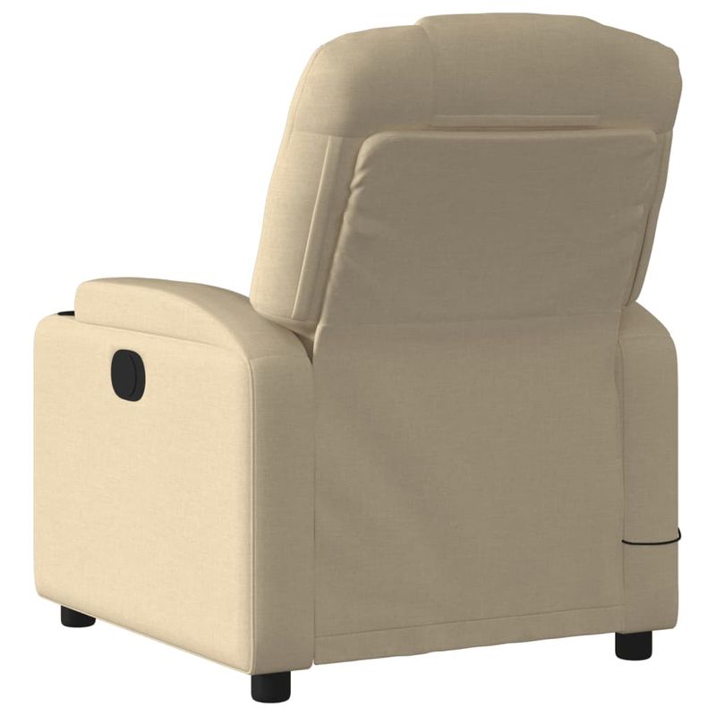 Ingrijire personala si Cosmetice - Sanatate si wellness - Articole wellness - Fotolii de masaj - Fotoliu rabatabil de masaj, crem, material textil - Infinity.ro
