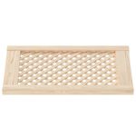 Casa si Gradina - Mobilier - Dulapuri si sifoniere - Dulapuri - Usi de dulap cu zabrele 2 buc. 39,5x61,5 cm lemn masiv de pin - Infinity.ro