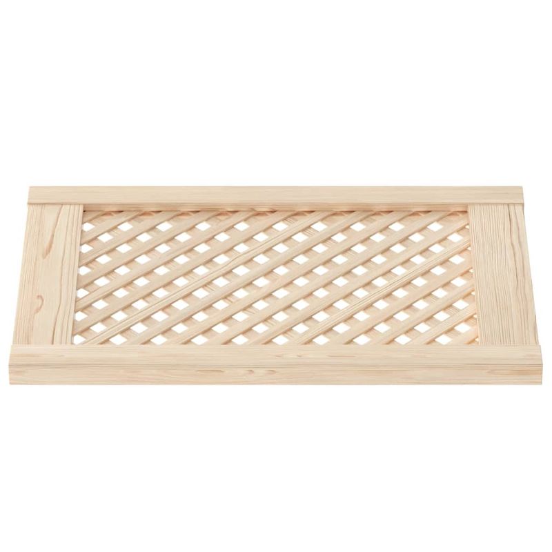 Casa si Gradina - Mobilier - Dulapuri si sifoniere - Dulapuri - Usi de dulap cu zabrele 2 buc. 39,5x61,5 cm lemn masiv de pin - Infinity.ro