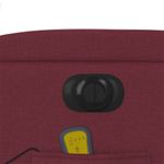 Ingrijire personala si Cosmetice - Sanatate si wellness - Articole wellness - Fotolii de masaj - Fotoliu electric de masaj rabatabil, rosu vin, textil - Infinity.ro