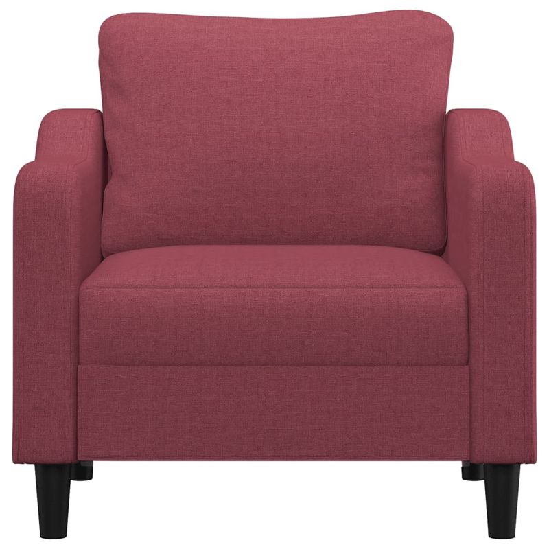 Casa si Gradina - Mobilier - Scaune si fotolii - Fotolii - Fotoliu canapea, rosu vin, 60 cm, material textil - Infinity.ro