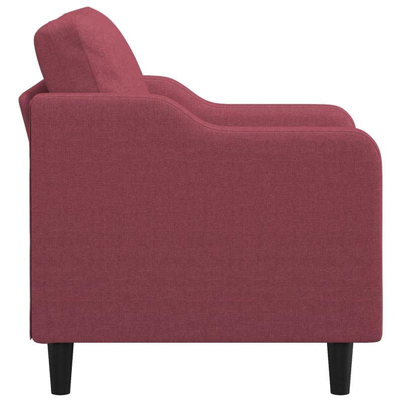 Casa si Gradina - Mobilier - Scaune si fotolii - Fotolii - Fotoliu canapea, rosu vin, 60 cm, material textil - Infinity.ro
