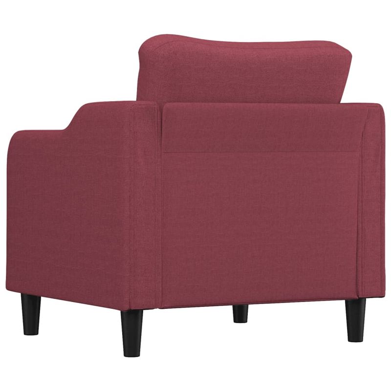 Casa si Gradina - Mobilier - Scaune si fotolii - Fotolii - Fotoliu canapea, rosu vin, 60 cm, material textil - Infinity.ro