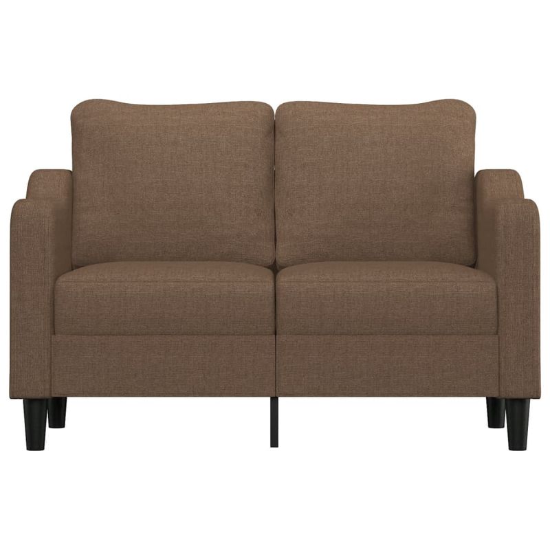 Casa si Gradina - Mobilier - Canapele si coltare - Canapele - Canapea cu 2 locuri, maro, 120 cm, material textil - Infinity.ro