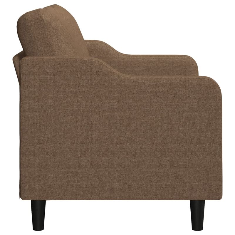 Casa si Gradina - Mobilier - Canapele si coltare - Canapele - Canapea cu 2 locuri, maro, 120 cm, material textil - Infinity.ro