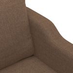 Casa si Gradina - Mobilier - Canapele si coltare - Canapele - Canapea cu 2 locuri, maro, 120 cm, material textil - Infinity.ro