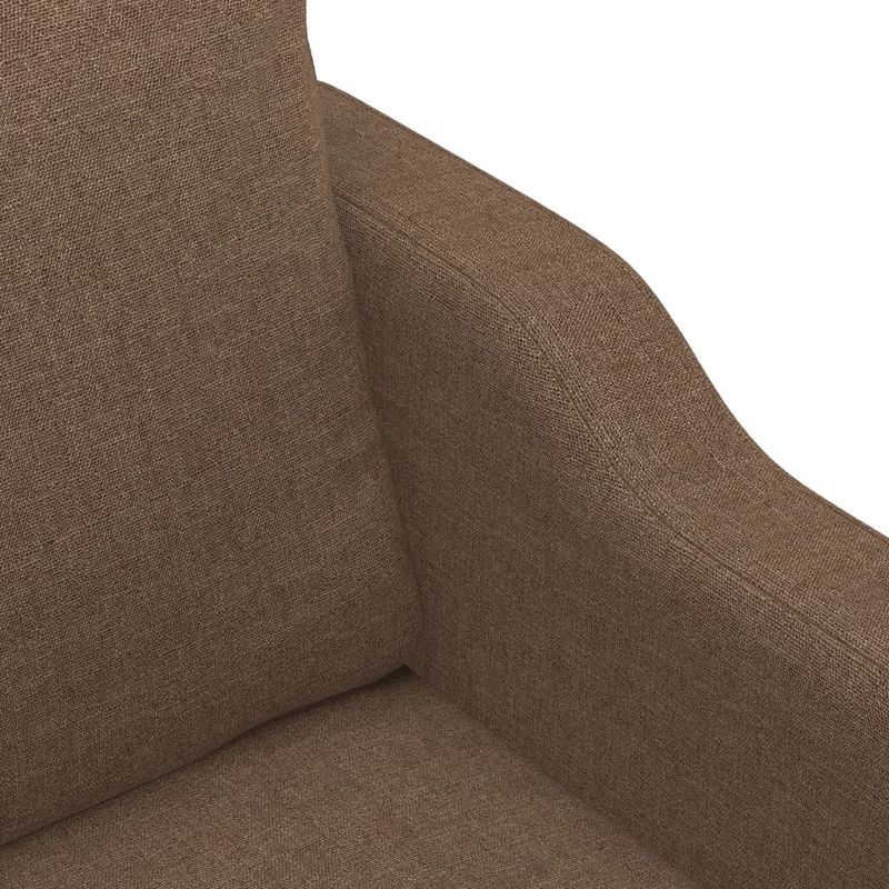 Casa si Gradina - Mobilier - Canapele si coltare - Canapele - Canapea cu 2 locuri, maro, 120 cm, material textil - Infinity.ro