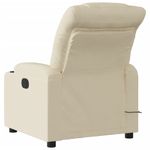 Ingrijire personala si Cosmetice - Sanatate si wellness - Articole wellness - Fotolii de masaj - Fotoliu rabatabil de masaj, crem, material textil - Infinity.ro