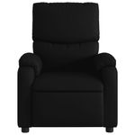 Casa si Gradina - Mobilier - Scaune si fotolii - Fotolii - Fotoliu rabatabil electric, negru, piele ecologica - Infinity.ro