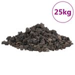 Casa si Gradina - Decoratiuni - Obiecte decorative - Accesorii decorative - Roci vulcanice, 25 kg, negru, 1-2 cm - Infinity.ro