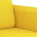 Casa si Gradina - Mobilier - Scaune si fotolii - Fotolii - Fotoliu canapea, galben deschis, 60 cm, tesatura - Infinity.ro
