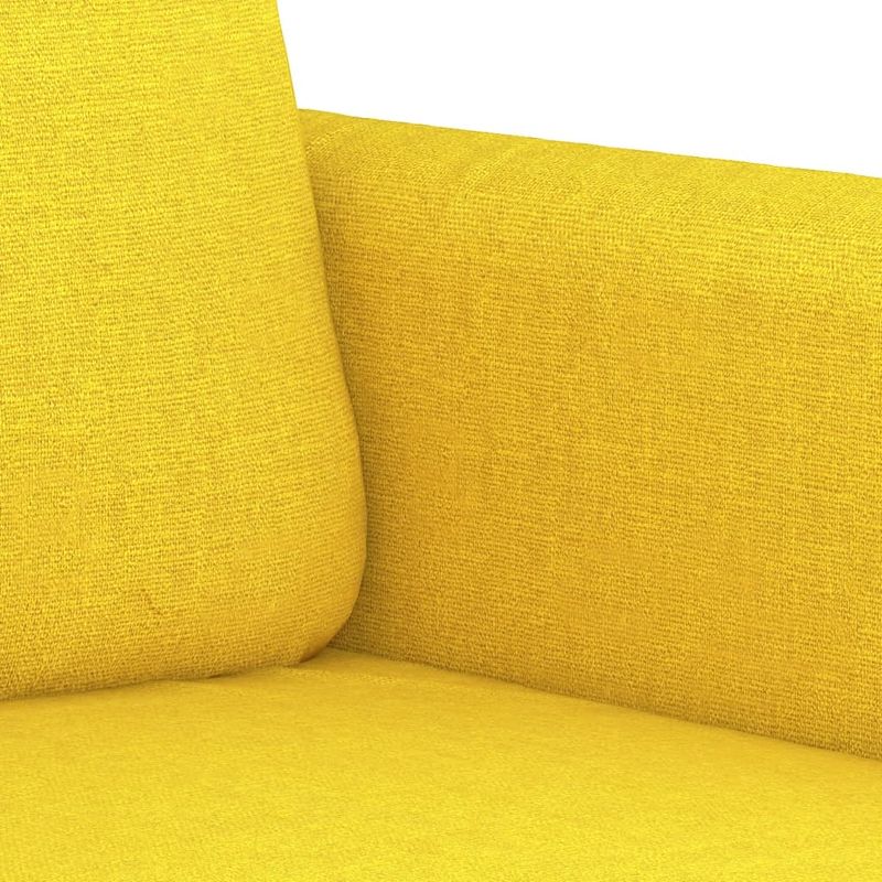 Casa si Gradina - Mobilier - Scaune si fotolii - Fotolii - Fotoliu canapea, galben deschis, 60 cm, tesatura - Infinity.ro