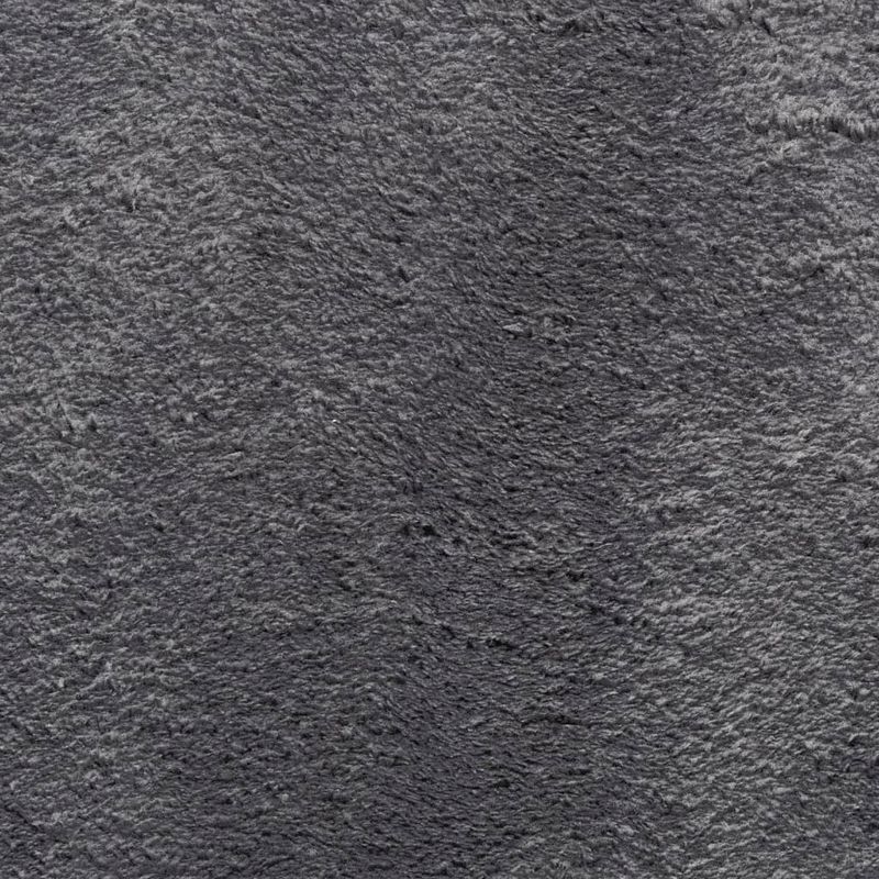 Casa si Gradina - Textile si covoare - Covoare - Covoare casa - Covor HUARTE, fir scurt, moale si lavabil, antracit, Ø 120 cm - Infinity.ro