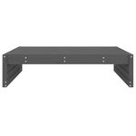 Casa si Gradina - Gradina si terasa - Mobilier exterior - Canapele si fotolii gradina - Taburet de gradina, 120x80 cm, gri, lemn masiv de pin - Infinity.ro