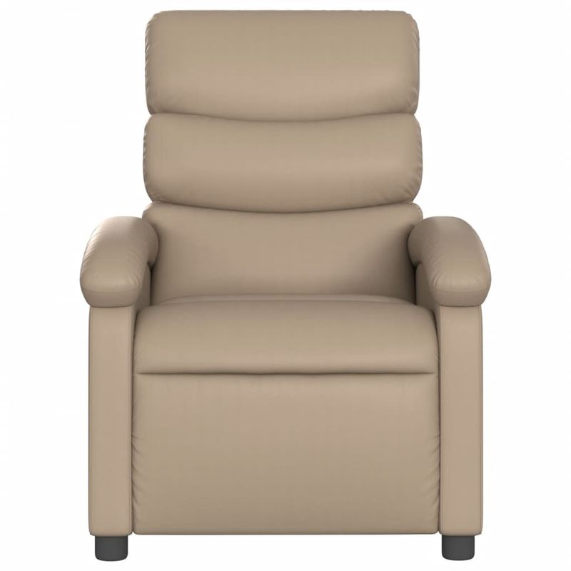 Ingrijire personala si Cosmetice - Sanatate si wellness - Articole wellness - Fotolii de masaj - Fotoliu electric masaj rabatabil, cappuccino, piele ecologica - Infinity.ro