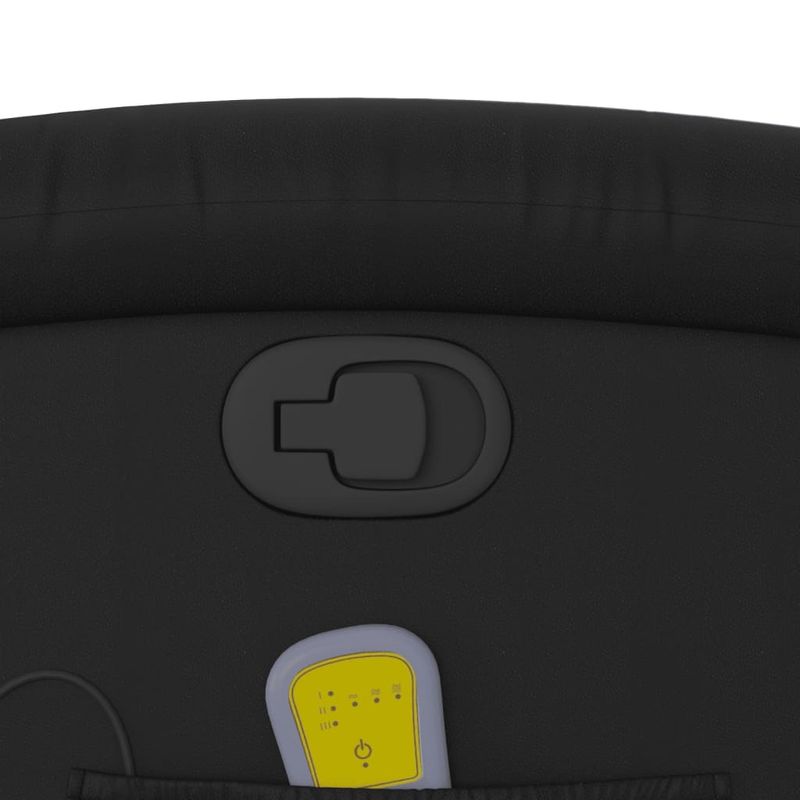 Ingrijire personala si Cosmetice - Sanatate si wellness - Articole wellness - Fotolii de masaj - Fotoliu de masaj rabatabil cu ridicare negru piele ecologica - Infinity.ro