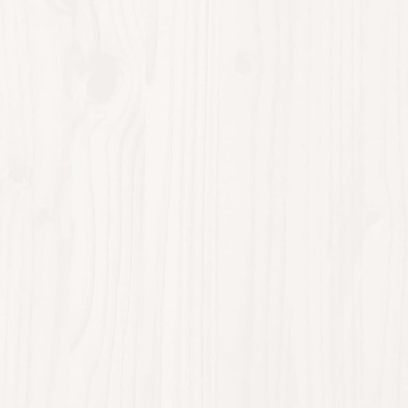 Casa si Gradina - Gradinarit si plante - Plante si ghivece - Ghivece si suporturi - Jardiniere de gradina, 2 buc., alb, lemn masiv de pin - Infinity.ro