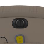 Ingrijire personala si Cosmetice - Sanatate si wellness - Articole wellness - Fotolii de masaj - Fotoliu electric masaj rabatabil, cappuccino, piele ecologica - Infinity.ro