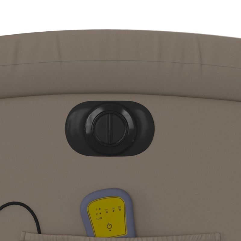 Ingrijire personala si Cosmetice - Sanatate si wellness - Articole wellness - Fotolii de masaj - Fotoliu electric masaj rabatabil, cappuccino, piele ecologica - Infinity.ro