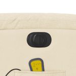 Ingrijire personala si Cosmetice - Sanatate si wellness - Articole wellness - Fotolii de masaj - Fotoliu electric de masaj rabatabil, crem, textil - Infinity.ro