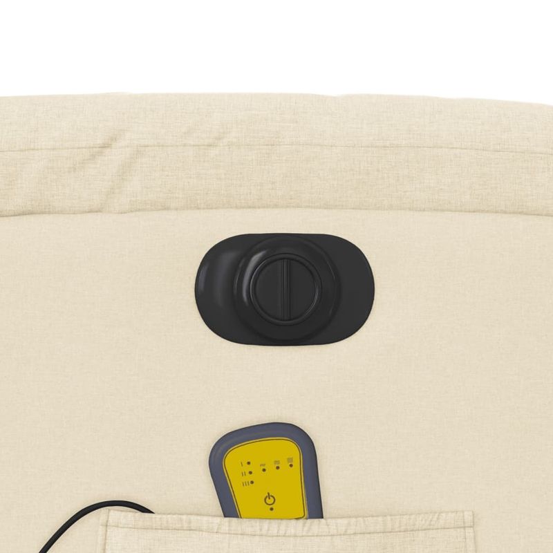 Ingrijire personala si Cosmetice - Sanatate si wellness - Articole wellness - Fotolii de masaj - Fotoliu electric de masaj rabatabil, crem, textil - Infinity.ro