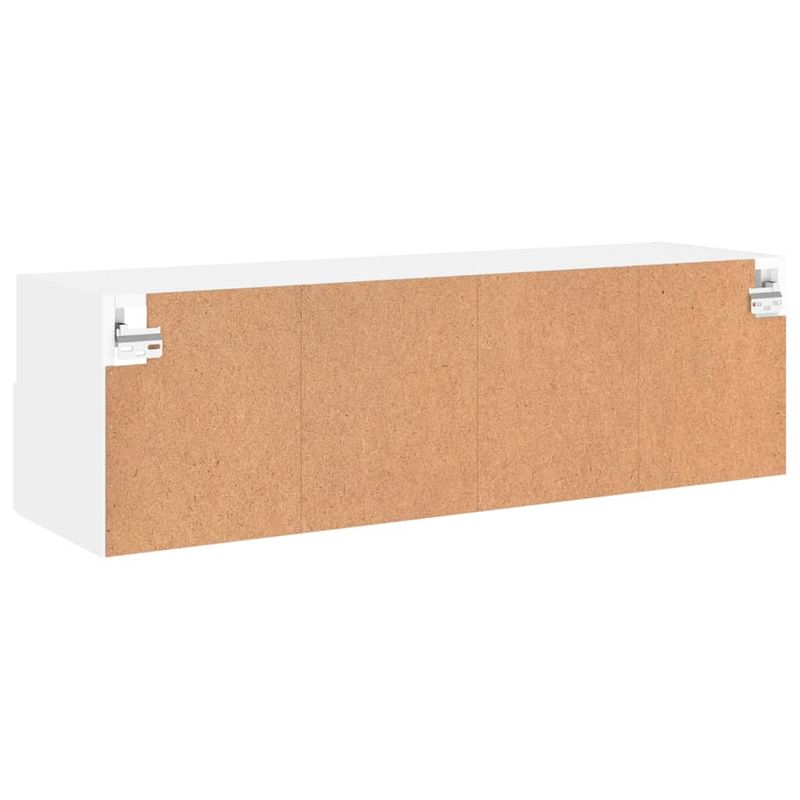 Casa si Gradina - Mobilier - Comode si corpuri - Comode - Comoda TV de perete, alb, 100x30x30 cm, lemn prelucrat - Infinity.ro