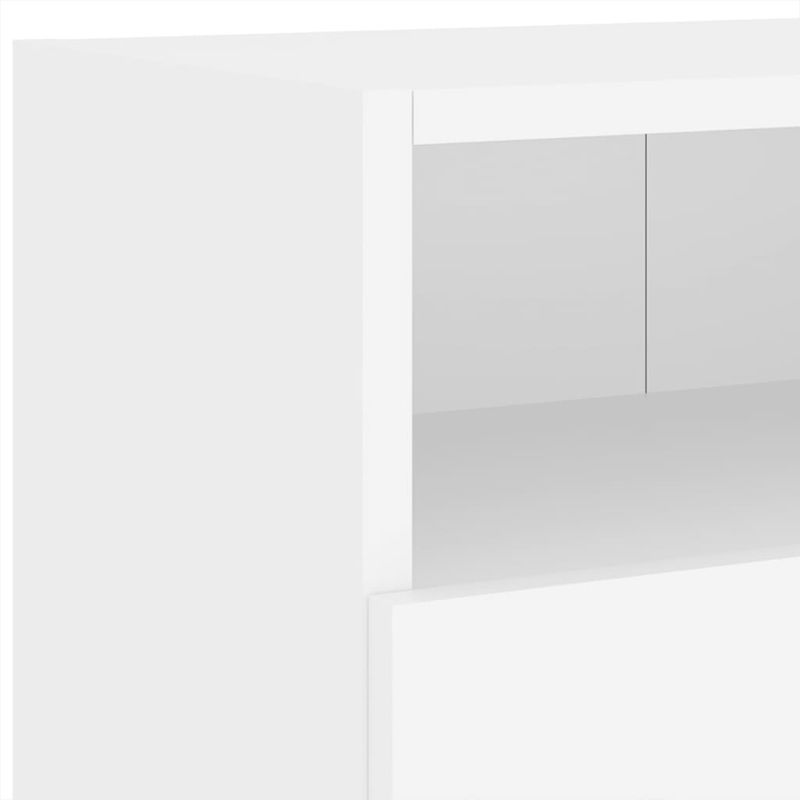 Casa si Gradina - Mobilier - Comode si corpuri - Comode - Comoda TV de perete, alb, 100x30x30 cm, lemn prelucrat - Infinity.ro