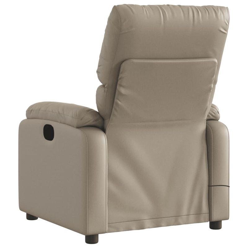 Ingrijire personala si Cosmetice - Sanatate si wellness - Articole wellness - Fotolii de masaj - Fotoliu electric masaj rabatabil, cappuccino, piele ecologica - Infinity.ro