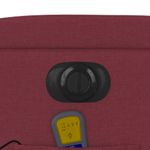 Ingrijire personala si Cosmetice - Sanatate si wellness - Articole wellness - Fotolii de masaj - Fotoliu de masaj electric rabatabil cu ridicare rosu vin textil - Infinity.ro