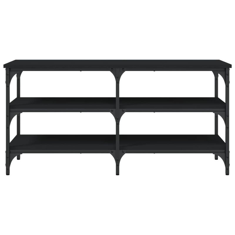 Casa si Gradina - Mobilier - Organizare si depozitare - Bancute - Banca de pantofi, negru, 100x38,5x49 cm, lemn prelucrat - Infinity.ro