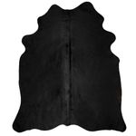 Casa si Gradina - Textile si covoare - Covoare - Covoare casa - Covor, negru, 180x220 cm, piele naturala de vaca - Infinity.ro