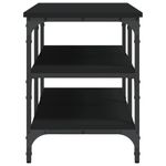 Casa si Gradina - Mobilier - Canapele si coltare - Banchete - Banca de pantofi, negru, 100x38,5x49 cm, lemn prelucrat - Infinity.ro