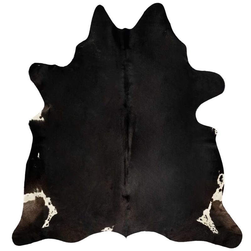 Casa si Gradina - Textile si covoare - Covoare - Covoare casa - Covor, negru, 180x220 cm, piele naturala de vaca - Infinity.ro