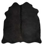 Casa si Gradina - Textile si covoare - Covoare - Covoare casa - Covor, negru, 180x220 cm, piele naturala de vaca - Infinity.ro