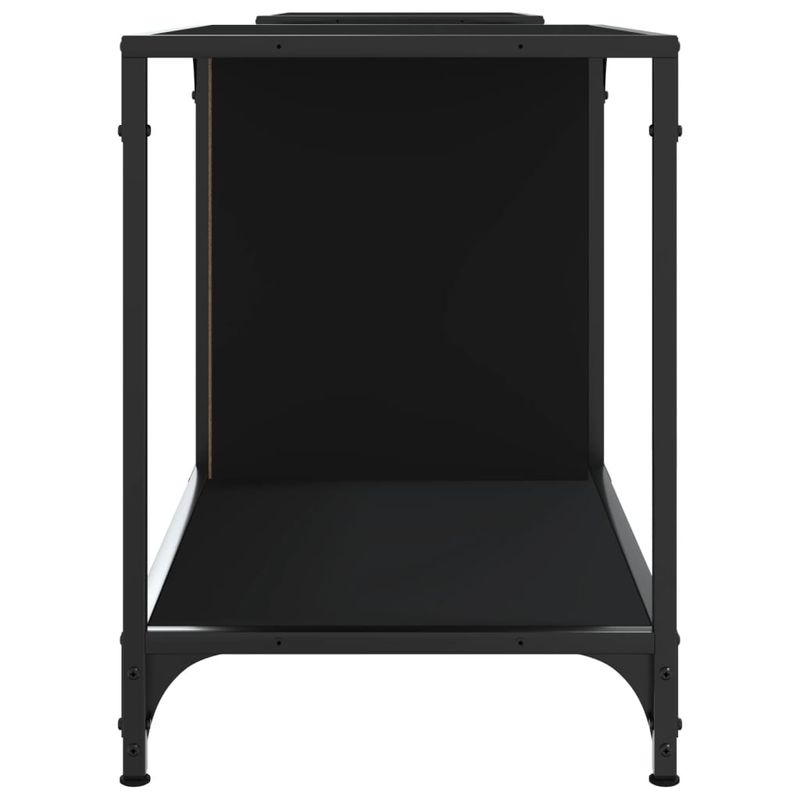 Casa si Gradina - Mobilier - Comode si corpuri - Comode - Comoda TV, negru, 203x37x50 cm, lemn prelucrat - Infinity.ro