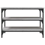 Casa si Gradina - Mobilier - Organizare si depozitare - Bancute - Banca de pantofi, gri sonoma, 70x38,5x49 cm, lemn prelucrat - Infinity.ro