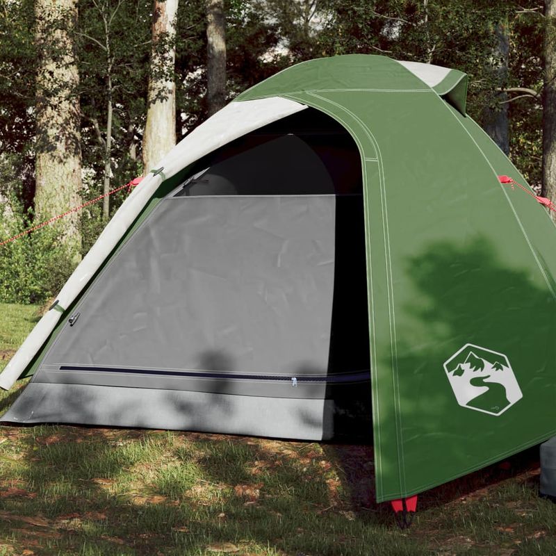 Sport si Outdoor - Camping - Corturi camping - Cort de camping pentru 2 persoane, verde, impermeabil - Infinity.ro