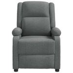 Casa si Gradina - Mobilier - Scaune si fotolii - Fotolii - Fotoliu rabatabil, gri inchis, material textil - Infinity.ro