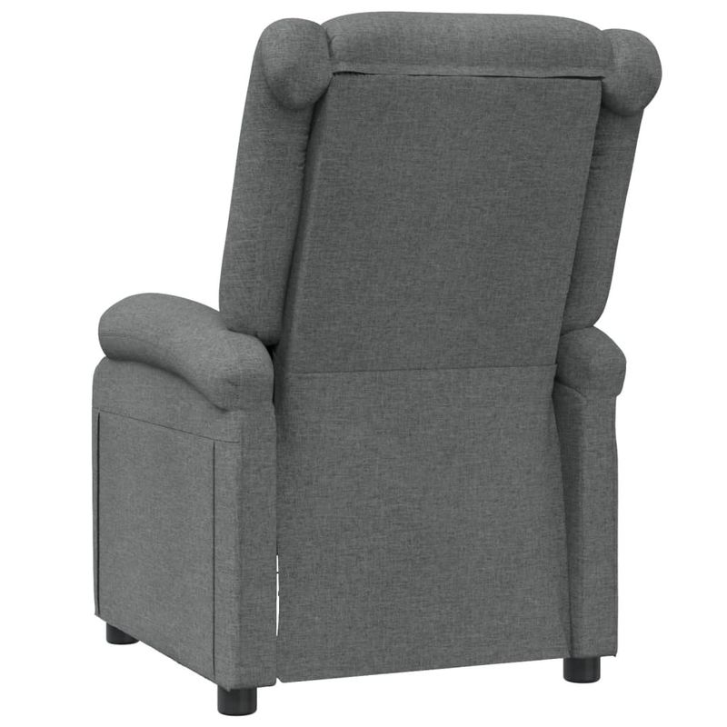 Casa si Gradina - Mobilier - Scaune si fotolii - Fotolii - Fotoliu rabatabil, gri inchis, material textil - Infinity.ro