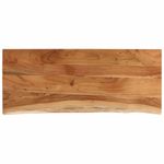 Casa si Gradina - Mobilier - Feronerie si accesorii mobila - Blat masa 100x40x2,5 cm dreptunghiular lemn acacia margine vie - Infinity.ro