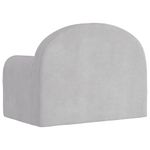 Casa si Gradina - Mobilier - Mobilier copii - Mobilier camera copiilor - Canapea extensibila pentru copii, gri deschis, plus moale - Infinity.ro