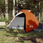 Sport si Outdoor - Camping - Corturi camping - Cort de camping pentru 2 persoane, gri/portocaliu, impermeabil - Infinity.ro