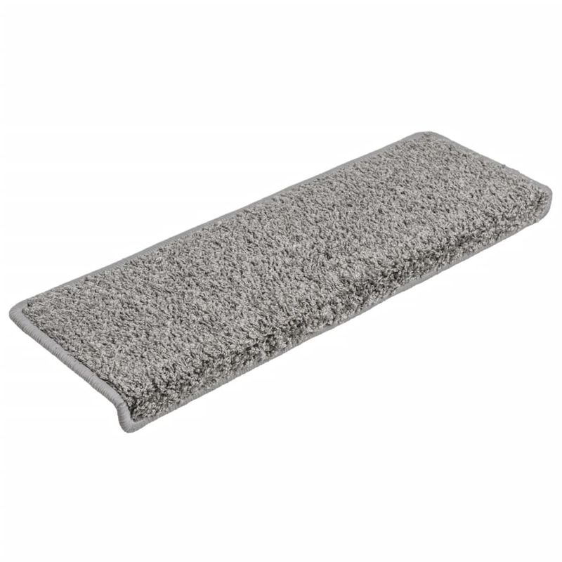 Casa si Gradina - Textile si covoare - Covoare - Covoare casa - Covorase de scara, 10 buc., gri, 65x21x4 cm - Infinity.ro