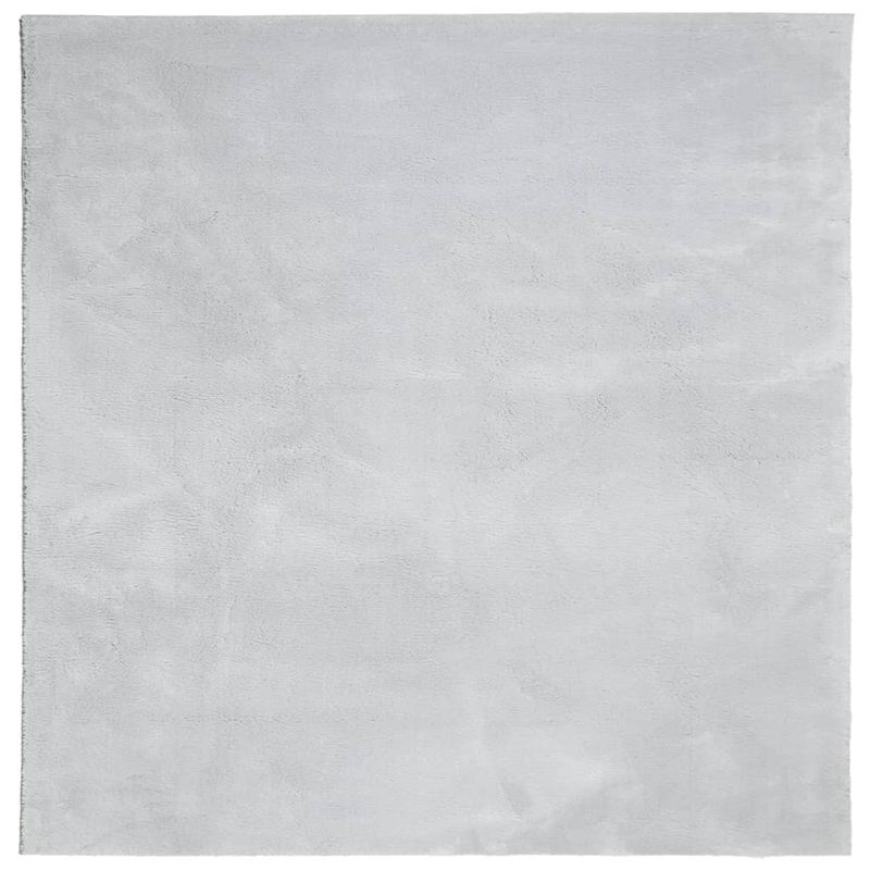 Casa si Gradina - Textile si covoare - Covoare - Covoare casa - Covor HUARTE, fir scurt, moale si lavabil, gri, 160x160 cm - Infinity.ro