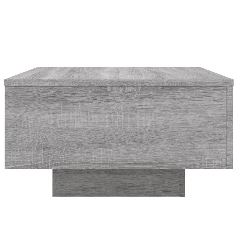 Casa si Gradina - Mobilier - Mese si birouri - Masute de cafea - Masuta de cafea cu lumini LED, gri sonoma, 55x55x31 cm - Infinity.ro