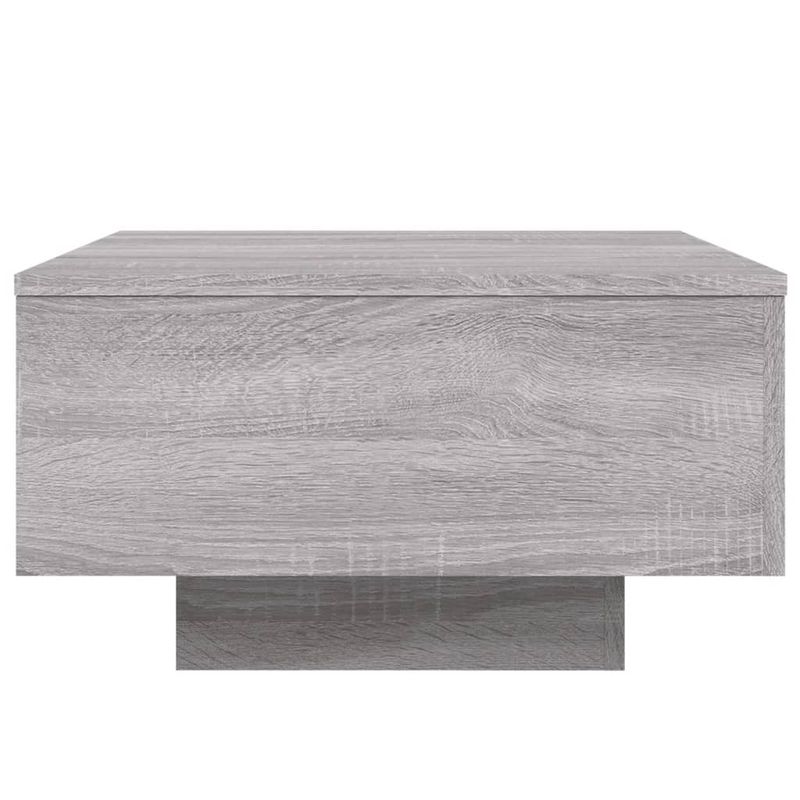 Casa si Gradina - Mobilier - Mese si birouri - Masute de cafea - Masuta de cafea cu lumini LED, gri sonoma, 55x55x31 cm - Infinity.ro