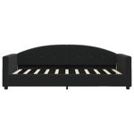 Casa si Gradina - Mobilier - Paturi si accesorii - Paturi - Pat de zi, negru, 80x200 cm, catifea - Infinity.ro