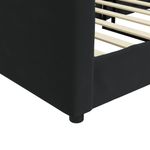 Casa si Gradina - Mobilier - Paturi si accesorii - Paturi - Pat de zi, negru, 80x200 cm, catifea - Infinity.ro
