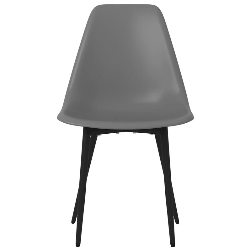 Casa si Gradina - Mobilier - Scaune si fotolii - Scaune - Scaune de bucatarie, 6 buc., gri, PP - Infinity.ro