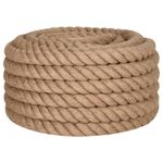 Casa si Gradina - Constructii - Feronerie si accesorii - Sfoara si lanturi - Funie de iuta, 5 m lungime, 50 mm grosime - Infinity.ro